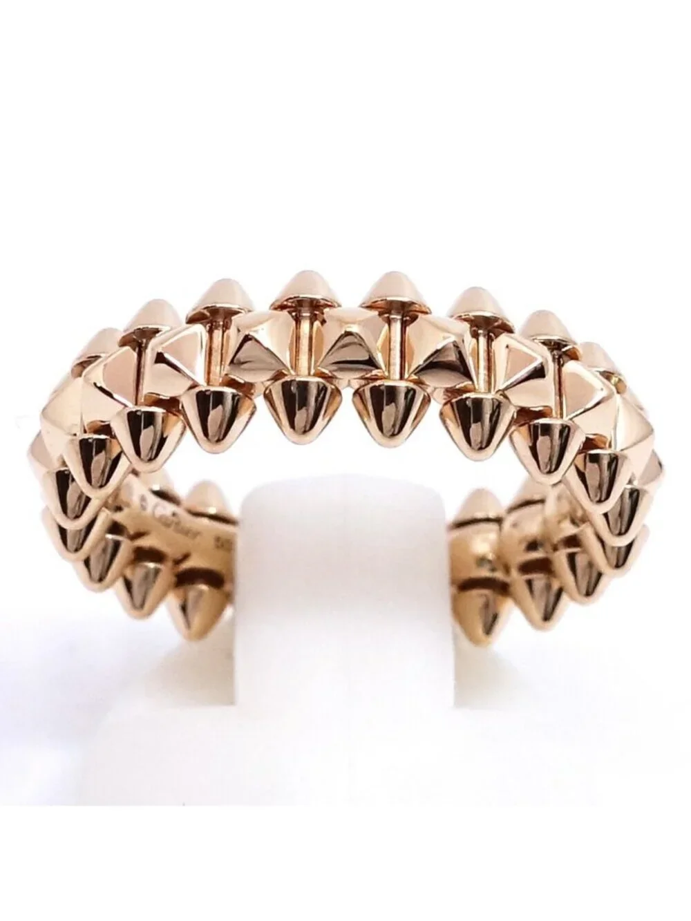 Cartier 18k Pink Gold Crush de Ring SM